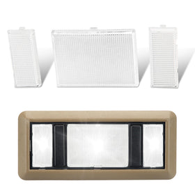 RAVSOFT front view of clear lens kit showing clean replacement look