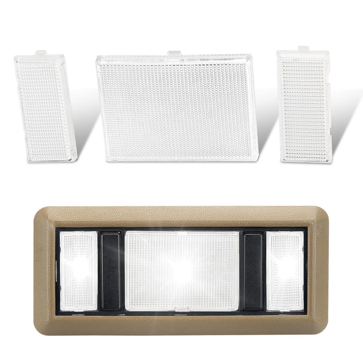 RAVSOFT front view of clear lens kit showing clean replacement look