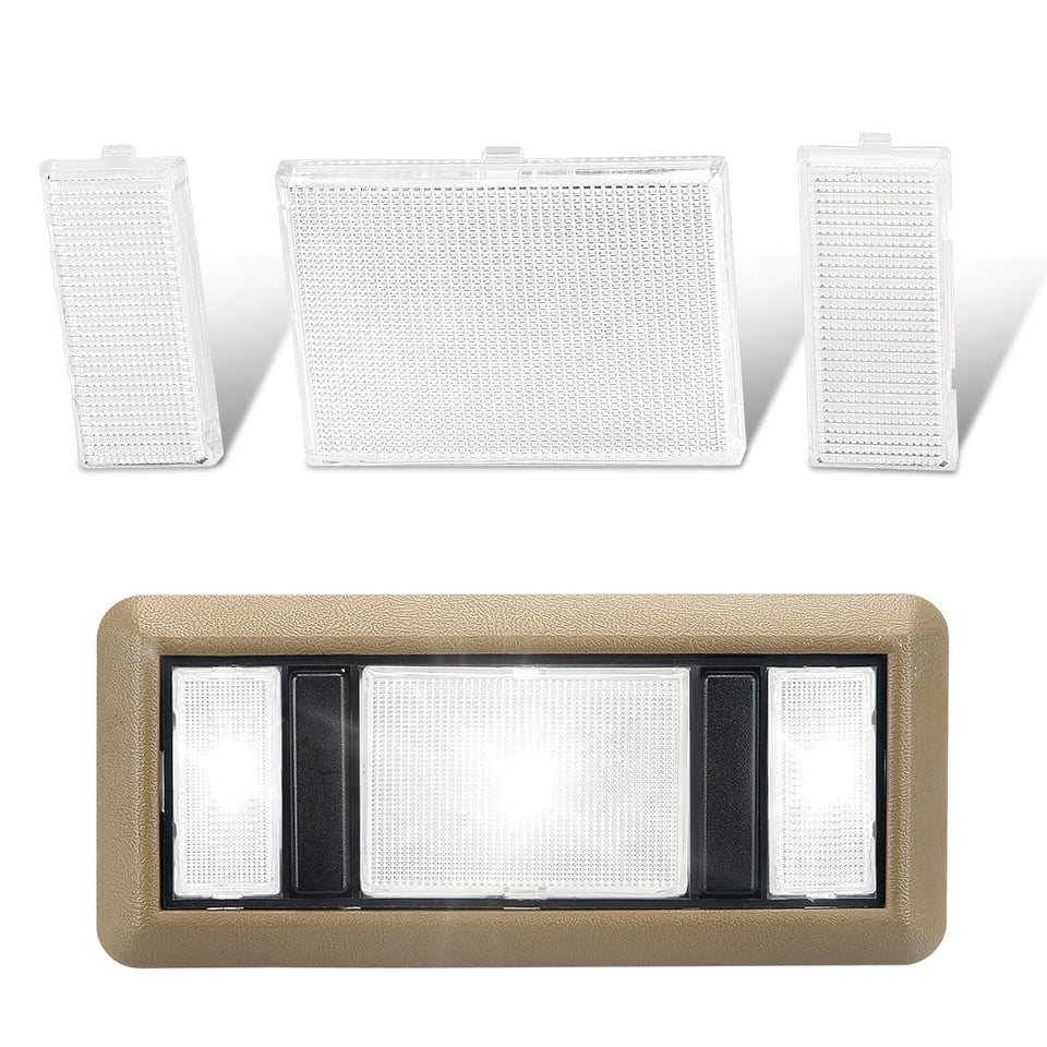 RAVSOFT front view of clear lens kit showing clean replacement look