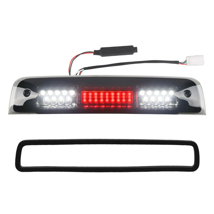RAVSOFT front view smoked third brake light showing clean fit and style benefit