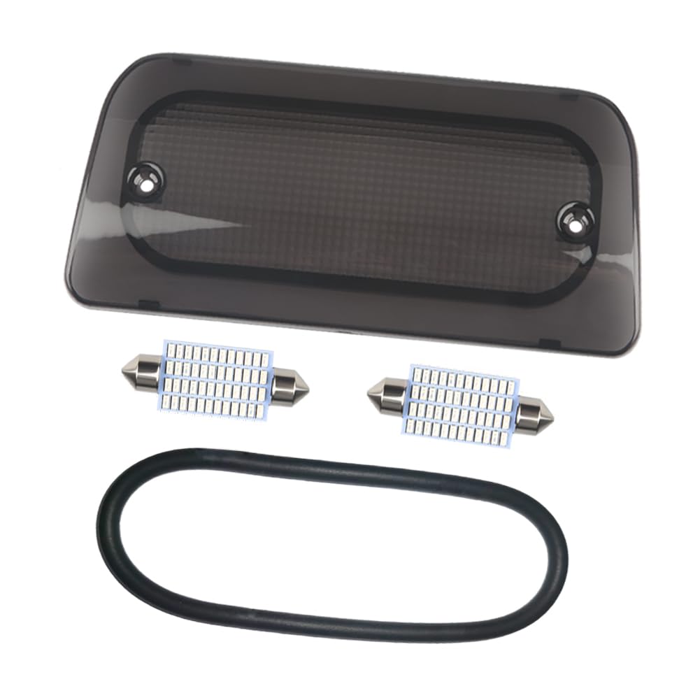 RAVSOFT smoked third brake light front assembly showing clean fit and modern look