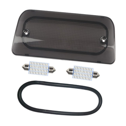 RAVSOFT smoked third brake light front assembly showing clean fit and modern look