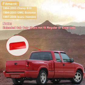RAVSOFT installed on pickup high-mount stop lamp for safer braking