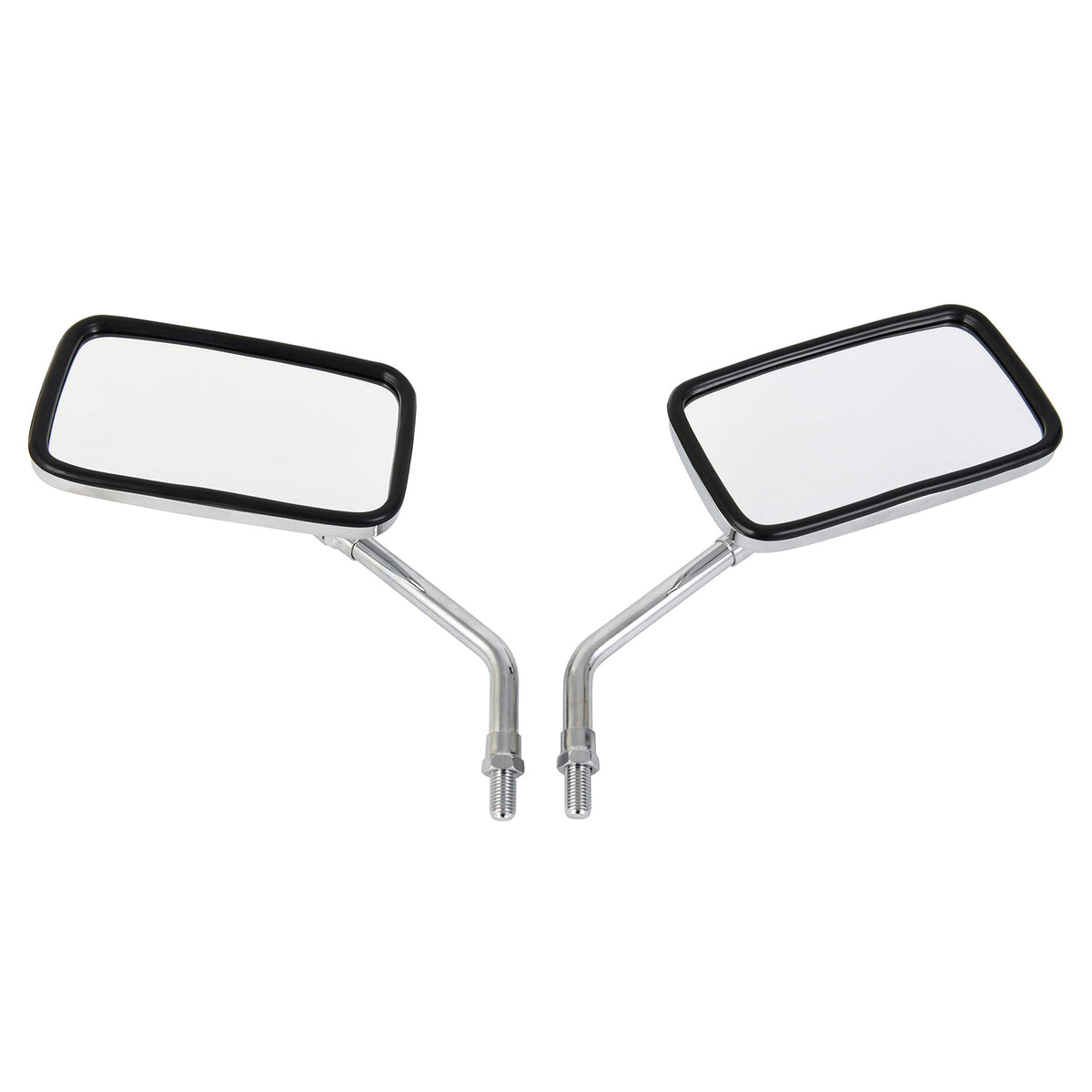 Rawsomes mounted on cruiser showing compatibility and improved rear awareness