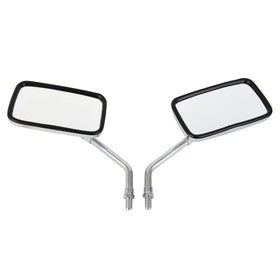 Rawsomes mounted on cruiser showing compatibility and improved rear awareness