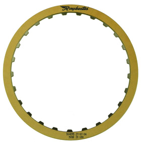 Side profile of Raybestos clutch pack showing disc thickness and build quality benefit