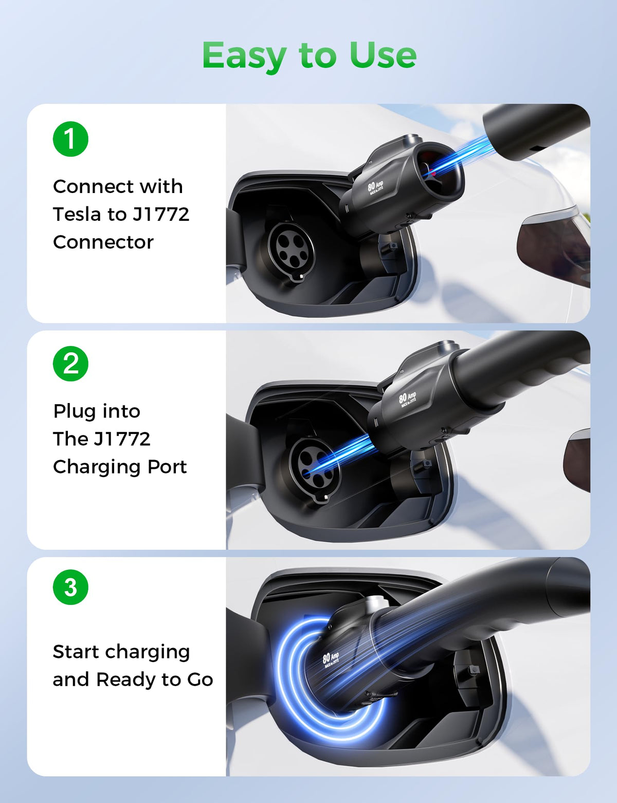 Raylix connected at a roadside charger during road trip showing real-world convenience