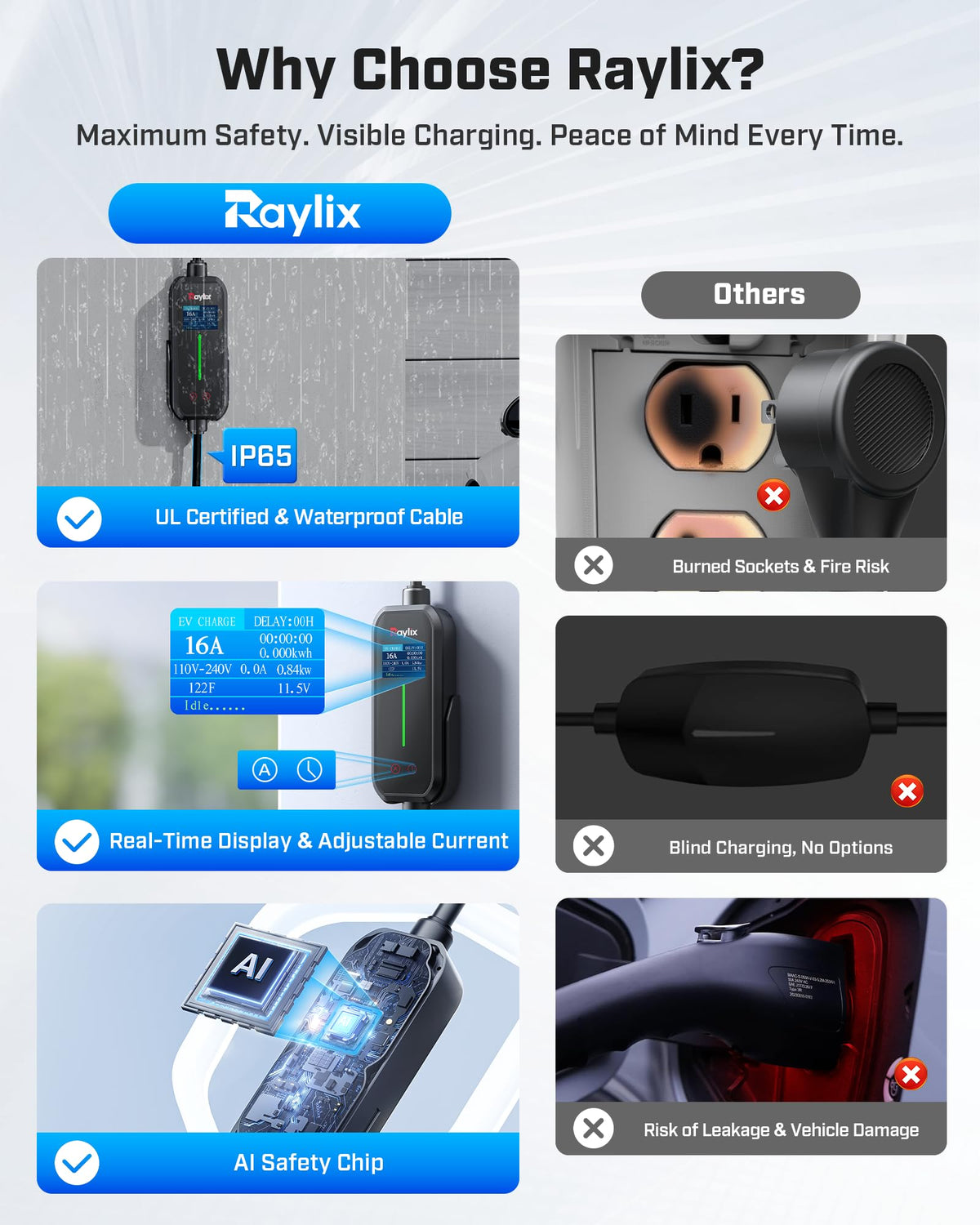 Raylix weather-resistant enclosure image showing IP65 protection for outdoor use