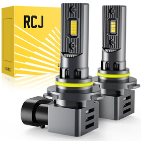RCJ 9005 front view showing pair of bulbs and plug-and-play benefit