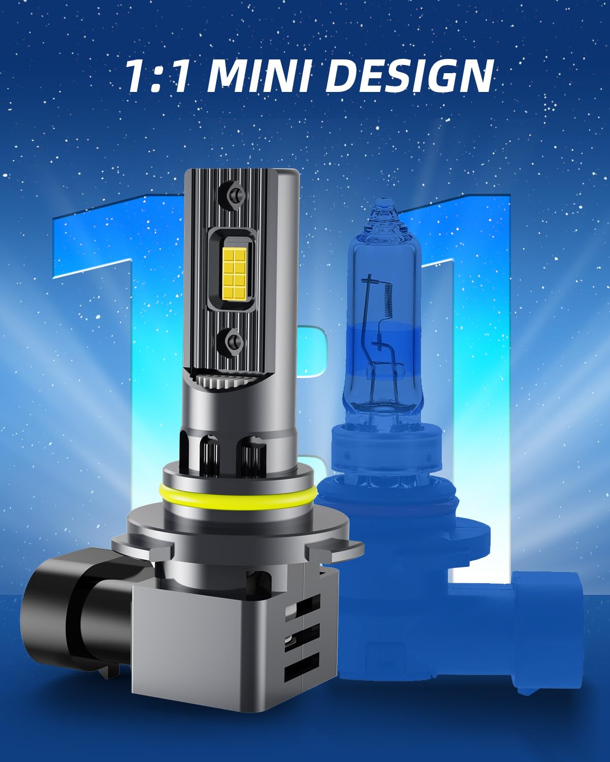 RCJ 9005 installed in fog housing demonstrating easy fitment