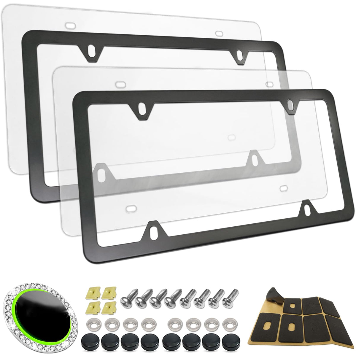 RCKJNJ front view of frame and cover showing clean protection