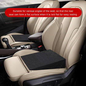 Rdxcv cushions in car during road trip illustrating ergonomic support benefit