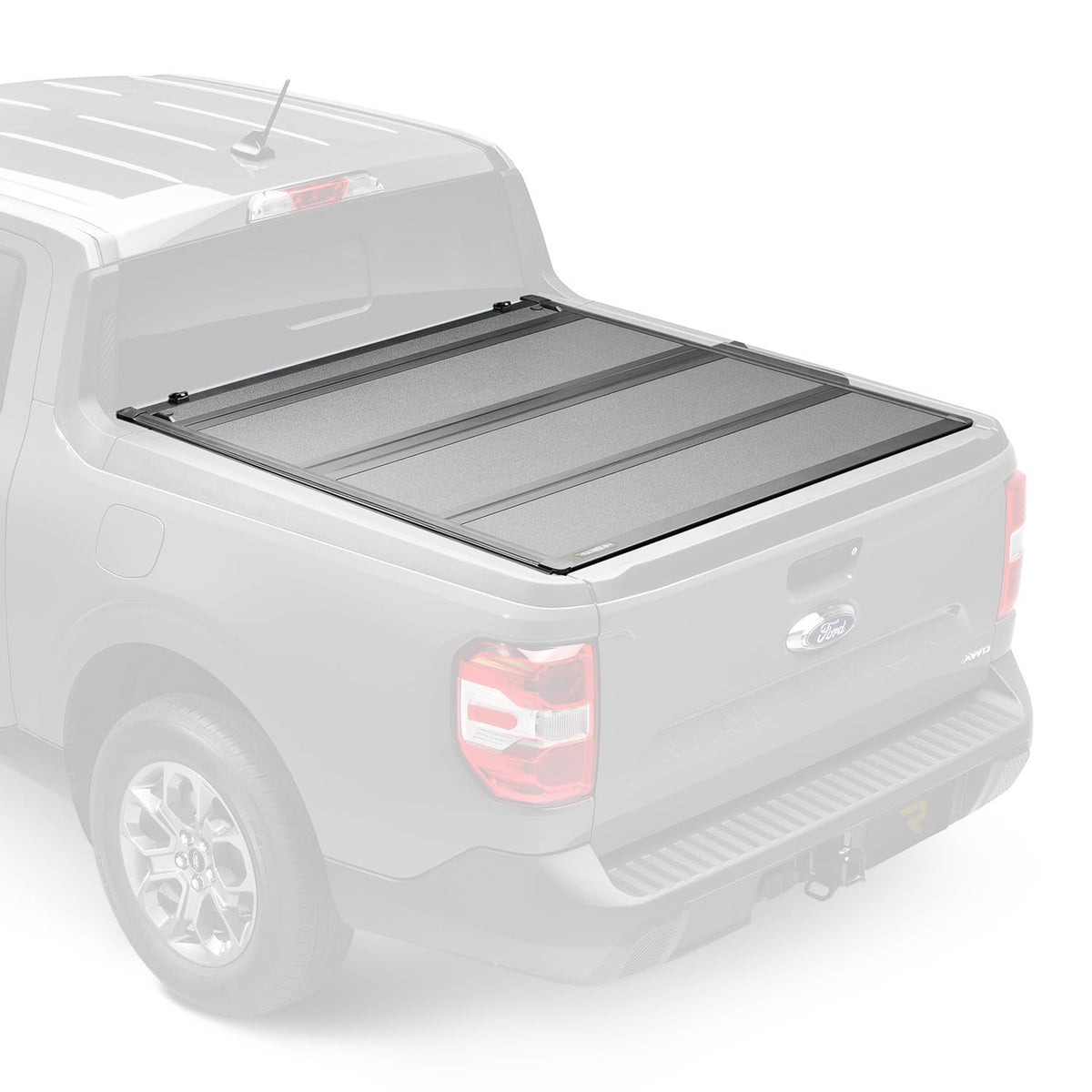 RealTruck BAKFlip MX4 front profile showing sleek matte finish and low profile