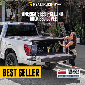 RealTruck BAKFlip MX4 installed on Maverick side view demonstrating secure fit
