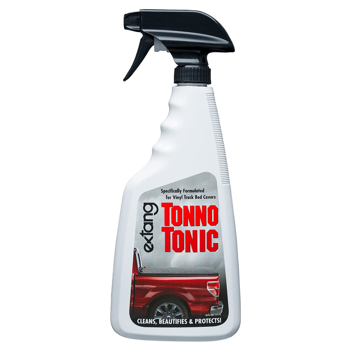 RealTruck Extang Tonno Tonic 16 oz bottle front label showing product and benefits