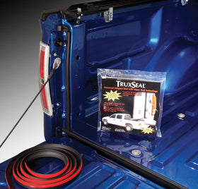 RealTruck TruXseal close-up of 3M foam tape texture highlighting durable adhesion