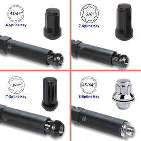 REBRA keys neatly organized in molded case for secure transport and quick access
