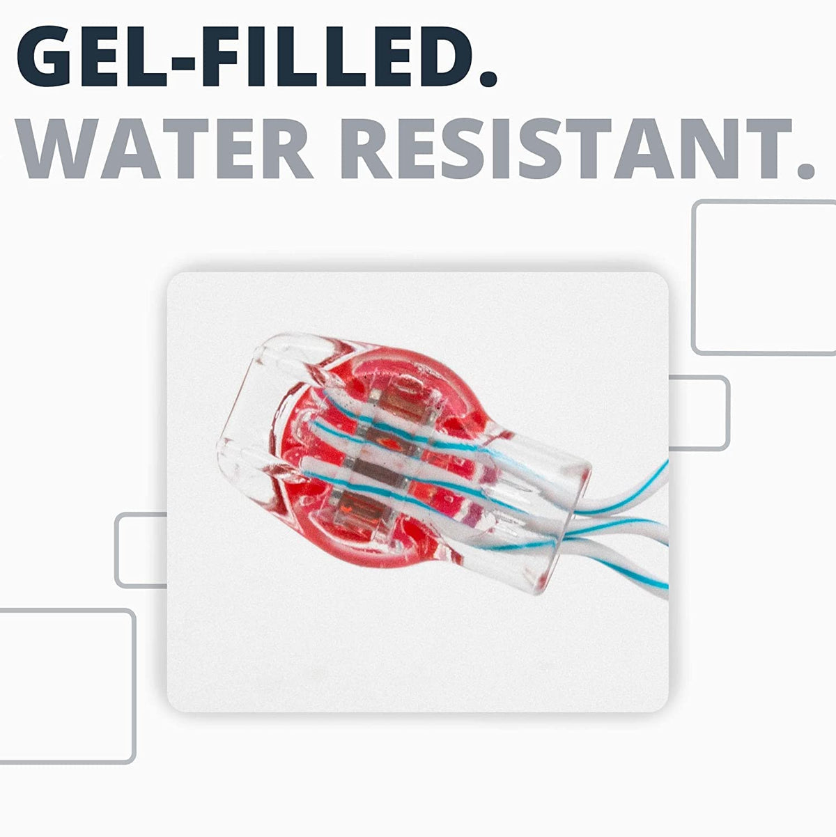 REBUILD SKILLS translucent red body close-up letting you confirm wire placement visually