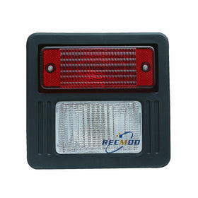 Recmod tail light rear connector view showing plug compatibility benefit