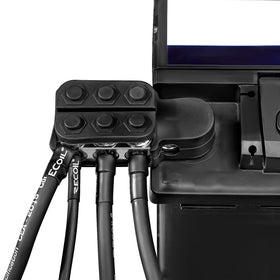 RECOIL ABT12 powering multiple accessories to illustrate expanded connection capability