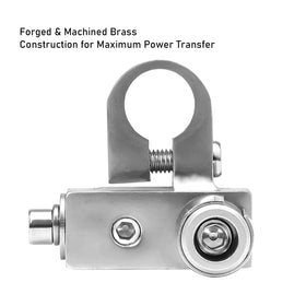 RECOIL close view of multiple gauge outputs for versatile wiring options