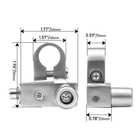 RECOIL on a workbench during installation showing easy accessory hookup