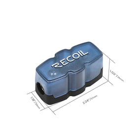 RECOIL SFH11-5 polycarbonate cover and chrome finish highlighting corrosion resistance