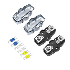 RECOIL fuse holder front angle showing durable zinc construction and corrosion resistance