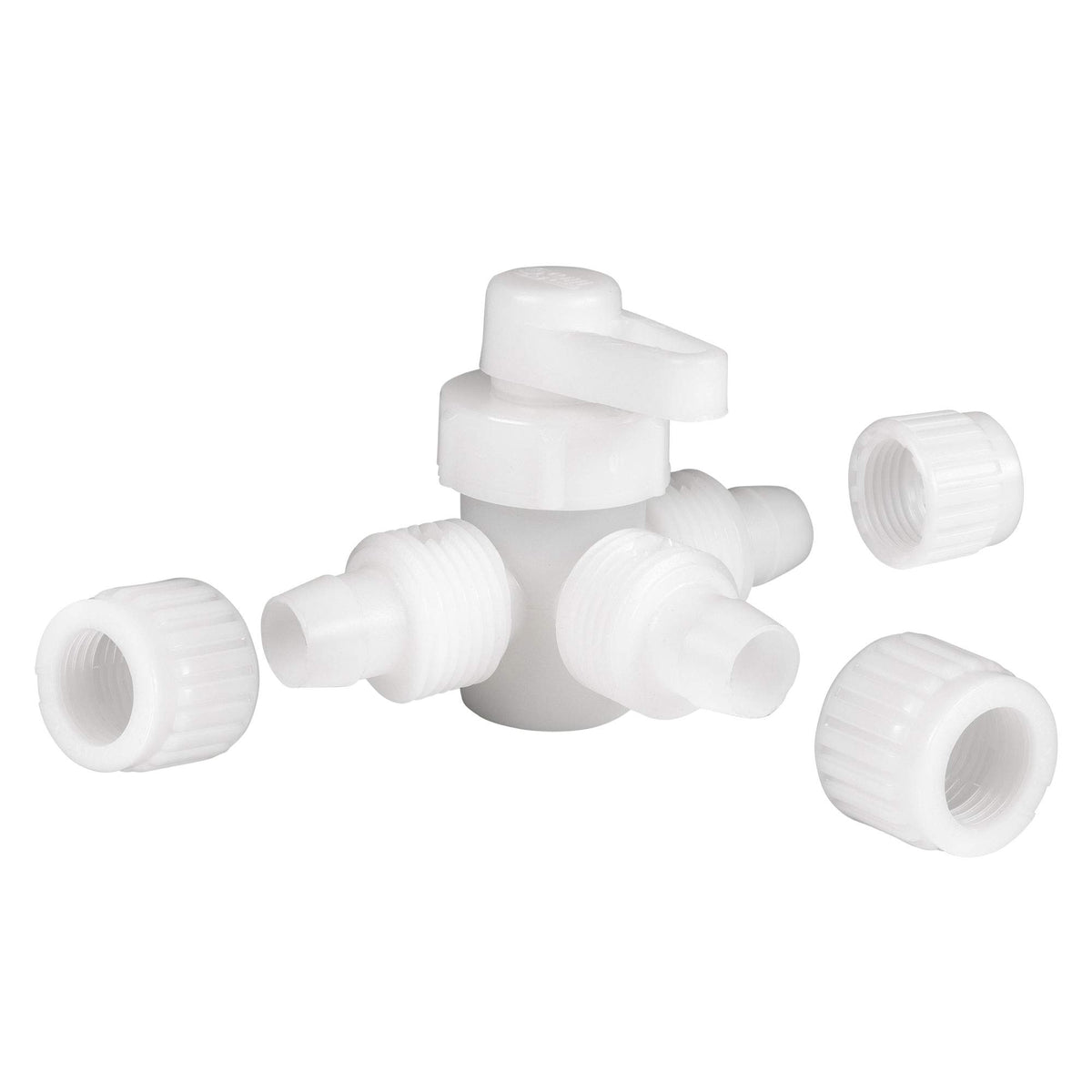 RecPro close-up of fitting threads and compression surface for reliable seal