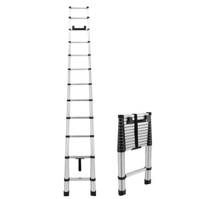 RecPro ladder front view mounted on RV for secure access