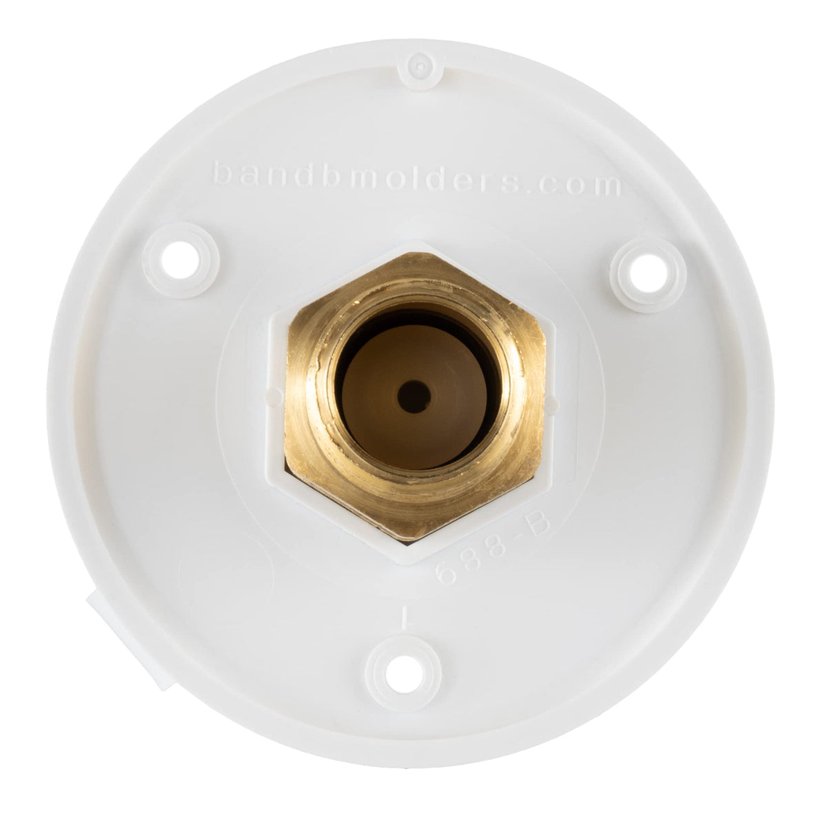 RecPro inlet visible at a campsite showing practical use and improved water system reliability