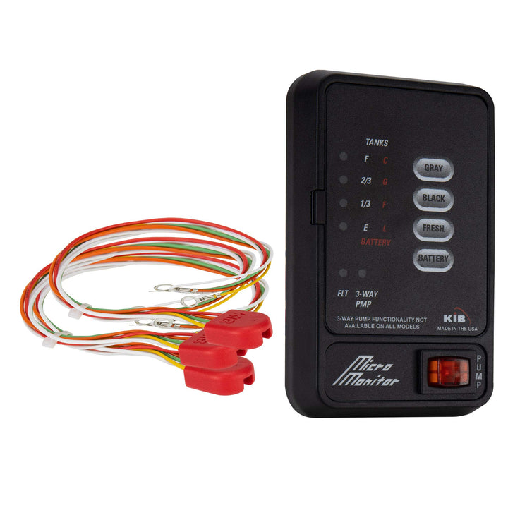 RecPro M21 front view showing black bezel and LED indicators for clear readings