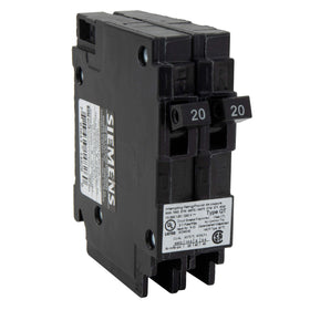 RecPro Q2020 front view showing breaker switches and model marking for quick ID