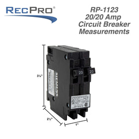 RecPro Q2020 side profile demonstrating slim tandem form for space saving