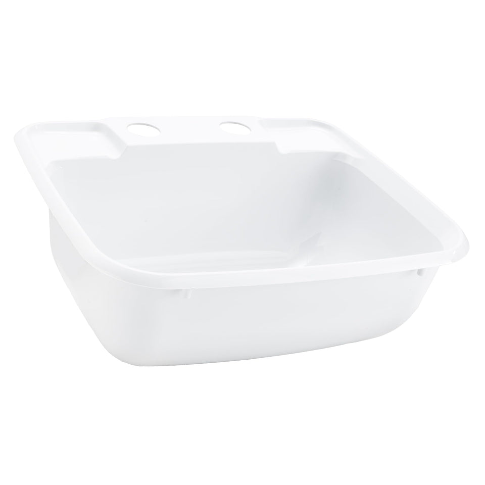 RecPro rectangular sink front view showing compact fit and clean finish