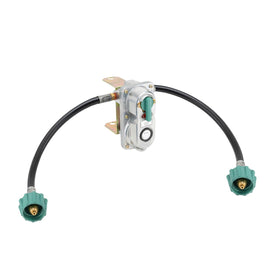RecPro regulator front view showing compact housing and inlet connections for easy installation