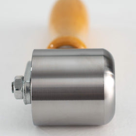 RecPro curved roller edge close-up preventing creases and lines