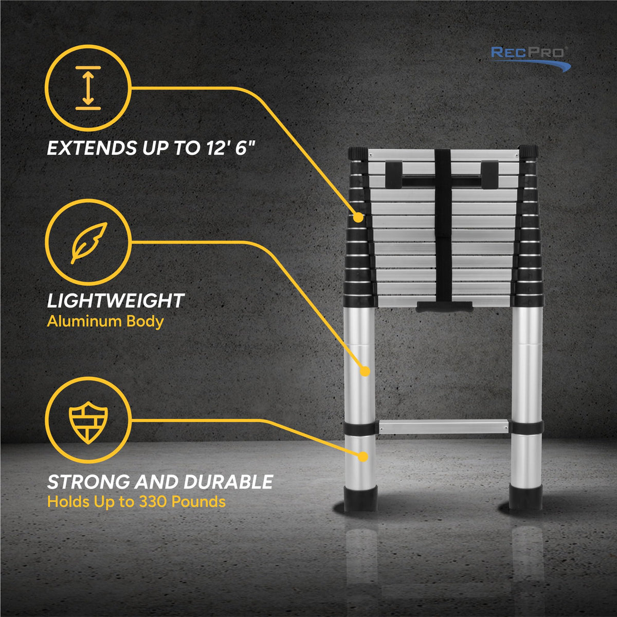 RecPro rubber tread detail providing extra traction
