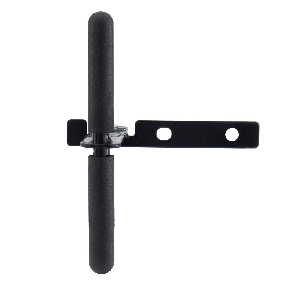 RecPro front view of latch showing compact profile and secure hold