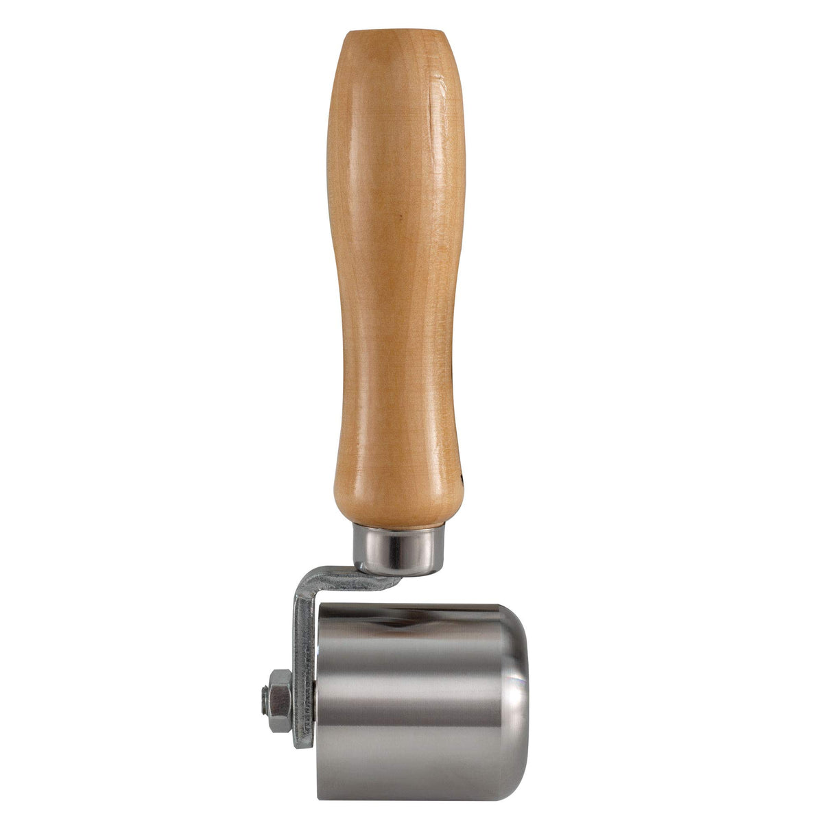RecPro roller beside ruler showing 7-inch length and compact scale