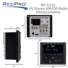 RecPro two-zone setup diagram illustrating independent speaker areas