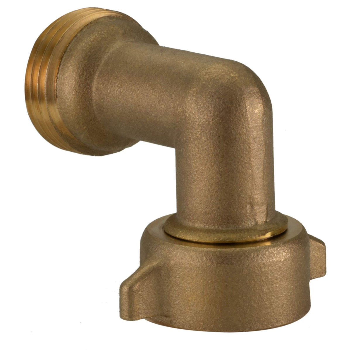 RecPro with optional 90° hose elbow demonstrating neat hose routing and clearance