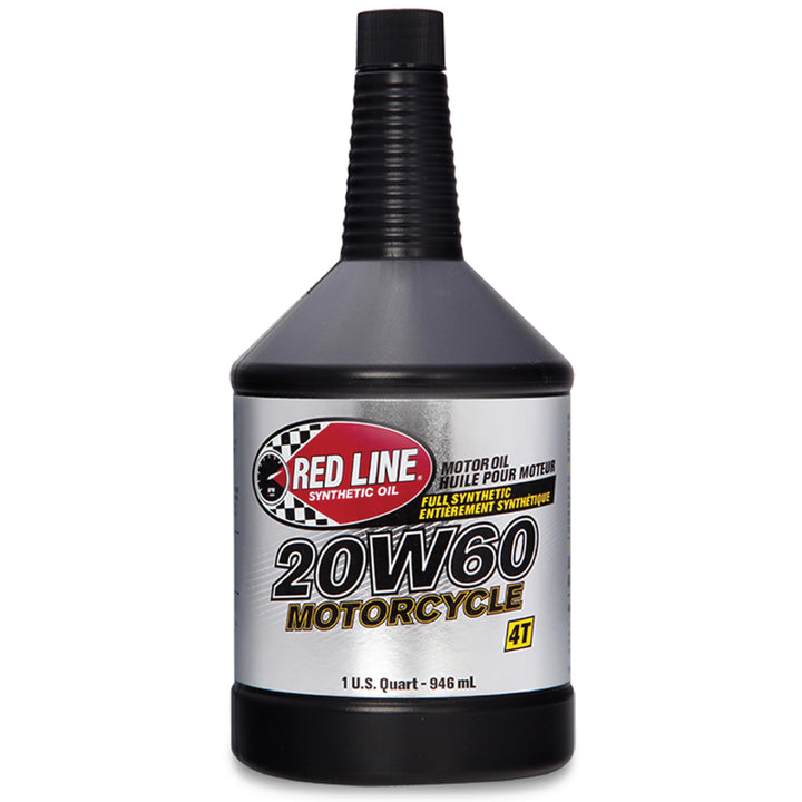 Red Line 12604 front quart bottle showing product and brand benefits