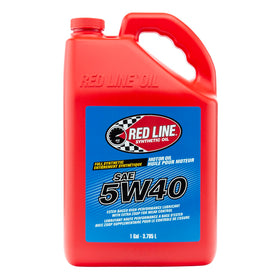Red Line 15405 gallon front view showing product branding and protection