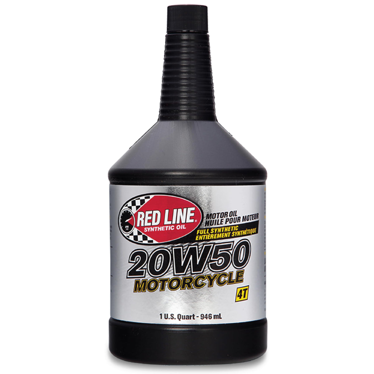 Red Line 42504 front quart bottle showing branding and grade for quick identification