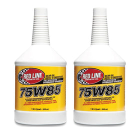 Red Line front label on 2-quart bottle showing product ID and benefits