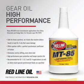 Red Line pouring action into fill neck to show easy pour spout and controlled flow