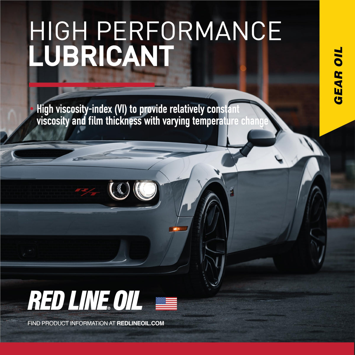Red Line used during differential service showing smooth gear engagement protection