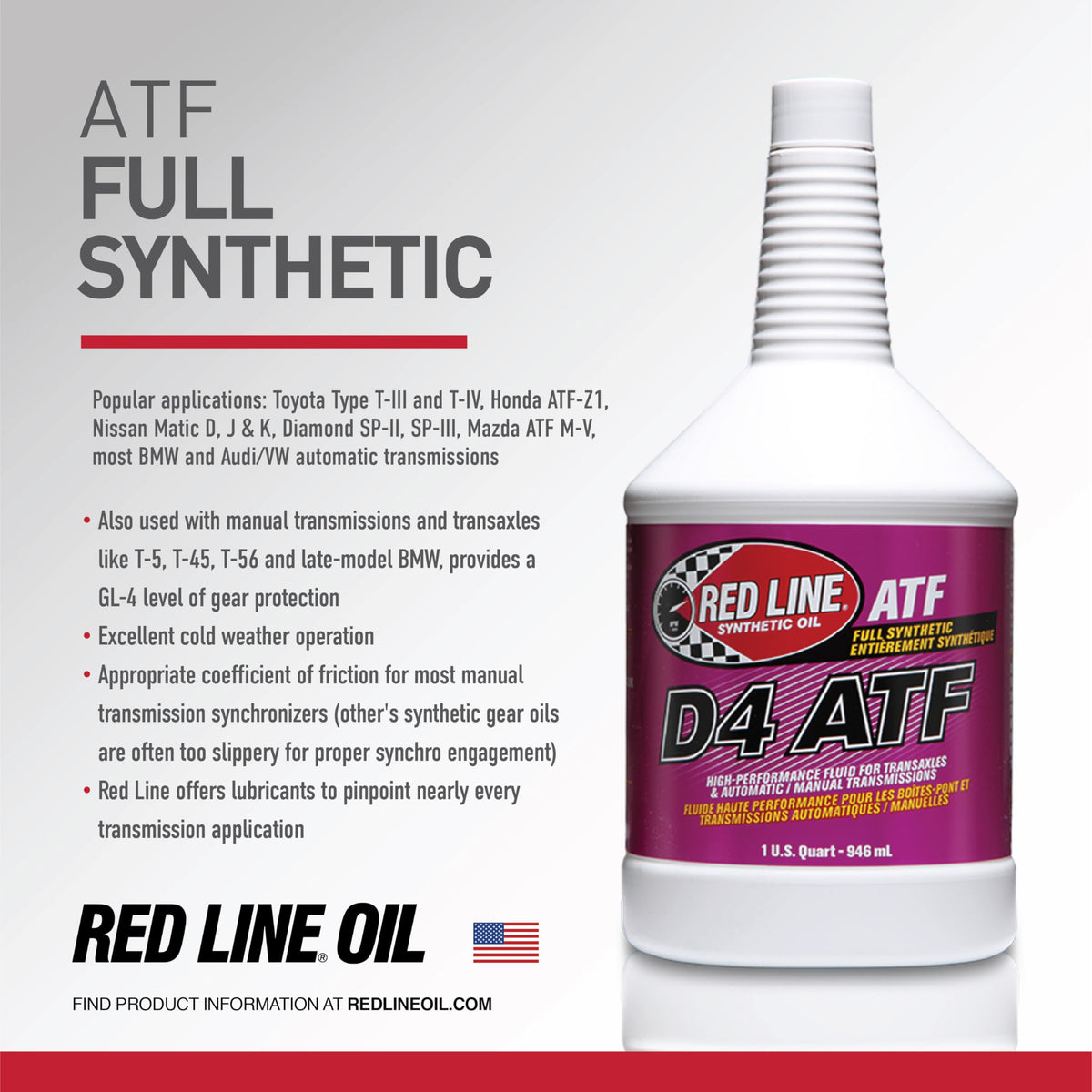 Red Line bottle close-up showing texture and tamper-evident cap for quality assurance