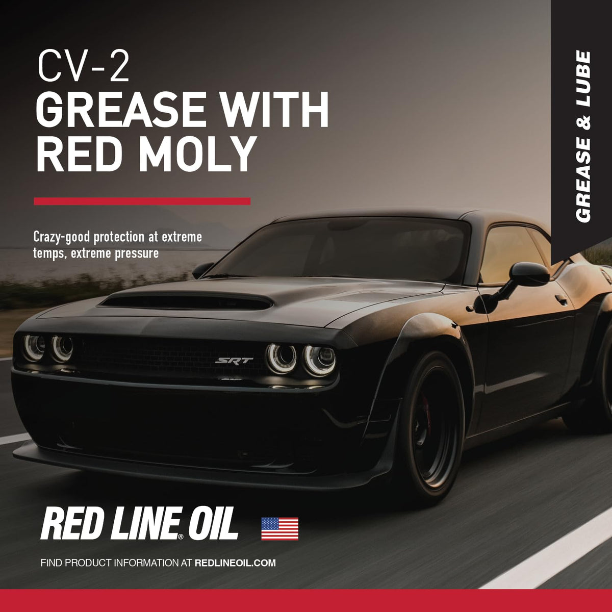 Red Line grease texture close-up showing smooth consistency and protection
